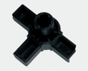 YL 2912 雙層鋁(lǚ)合金厚(hou)三通-實(shi)驗室配(pèi)件